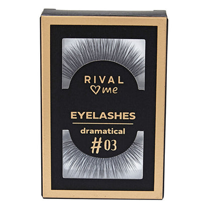 Pestañas postizas Rival Loves Me n.º 03 Dramatic - 1 par | Naturales y ligeras