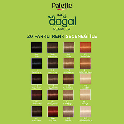 Coloración permanente 8-0 Rubio Miel - Resultados naturales | Palette