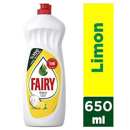 Liquide vaisselle Fairy - Parfum citron | 532 ml