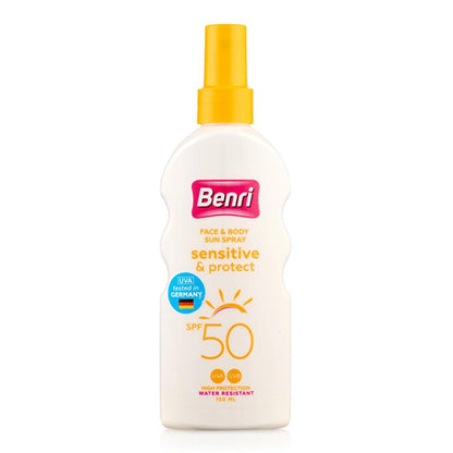 Spray solaire Benri Sensitive & Protect SPF 50 150 ml