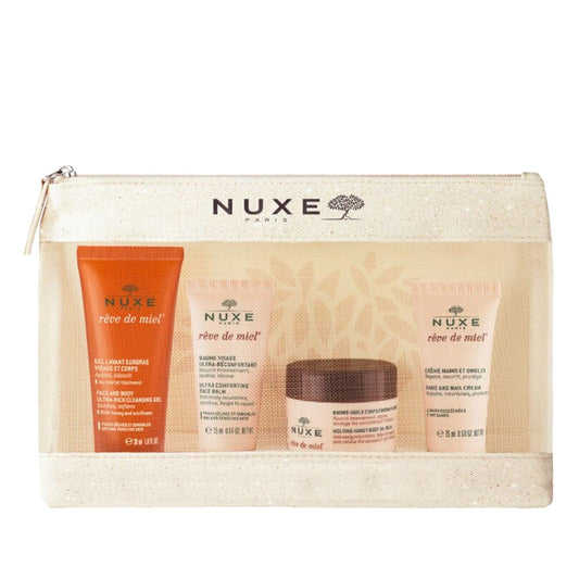 Coffret de voyage Nuxe Rêve de Miel - Des soins pratiques à emporter partout