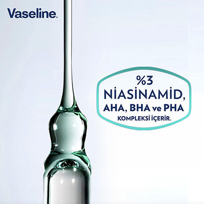 Lait corporel Vaseline Gluta-Hya Smooth : illumine, lisse et hydrate les peaux sèches | Niacinamide, AHA, BHA, PHA, Acide hyaluronique - Formule non grasse