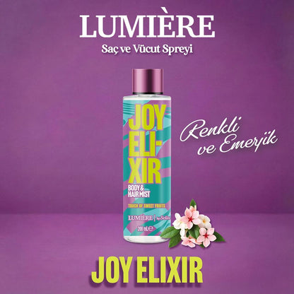 Bruma corporal y capilar Lumiere Joy Elixir para un aroma refrescante 200 ml