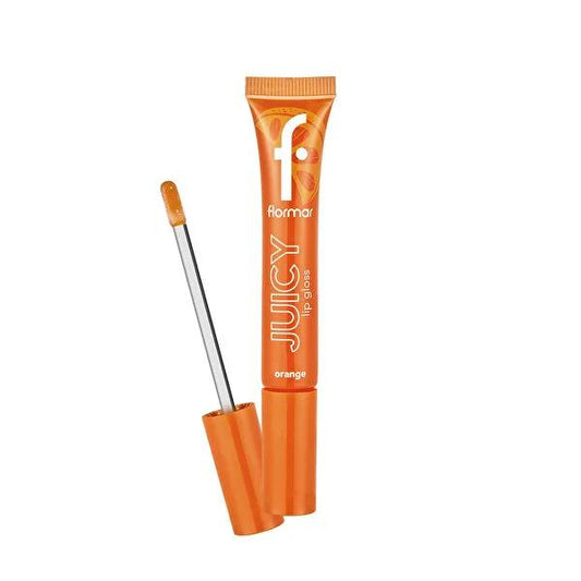 Flormar Juicy Lip Gloss 002 Orange - Brillo labial hidratante y luminoso
