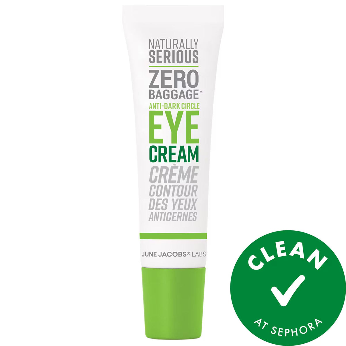 Zero Baggage Anti-Dark Circle Eye Cream - Brightens Dark Circles, Reduces Puffiness & Fine Lines - Cruelty-Free Skincare