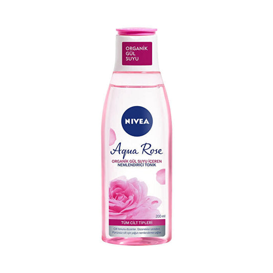 Tonique hydratant Nivea Aqua Rose 200 ml - Eau de rose bio