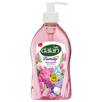 Savon liquide pour les mains Dalan Family Fleurs de printemps 400 ml