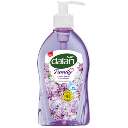 Savon liquide pour les mains Dalan Family Bouquet de lilas 400 ml