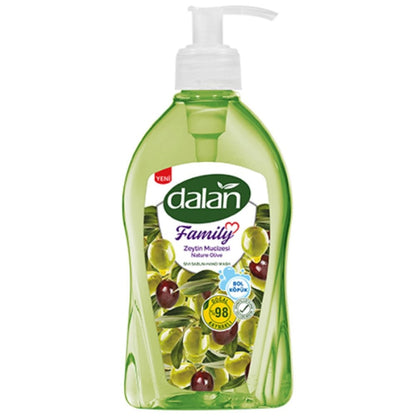 Savon liquide pour les mains Dalan Family Olive Miracle 400 ml