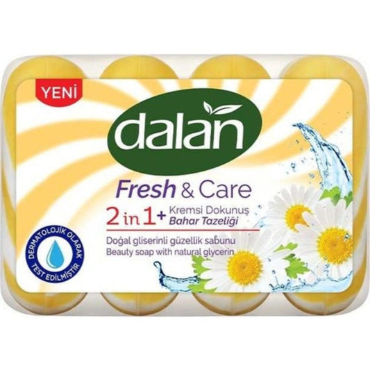 Jabón en barra Dalan Fresh & Care Frescura de Primavera 4 x 70g