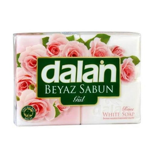 Jabón en barra Dalan Traditional Pure White Rose 4x150g