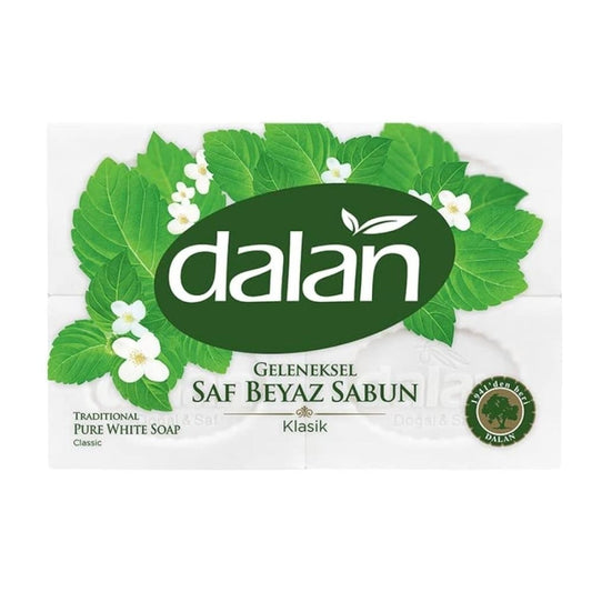 Jabón en barra tradicional Dalan para una limpieza natural 4 x 250 g
