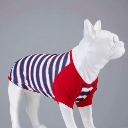 T-shirt léger pour chien Lindo Double Red Dog, vêtements pour animaux