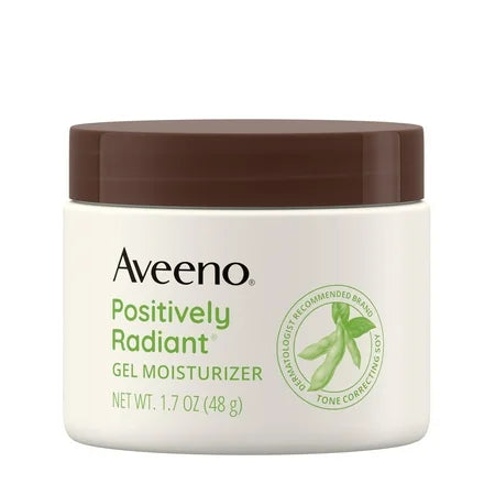 Aveeno Positively Radiant Gel Moisturizer 1.7 oz Skin Care Pasteur Pharmacy