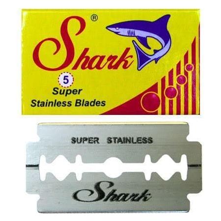 Shark Super Stainless Steel Double Edge Razor Blades - 10 Pack Razor Blades Pasteur Pharmacy