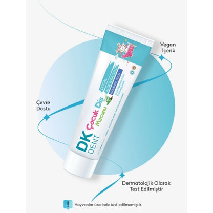 Dentifrice pour enfants Dermokil DK Dent à l'extrait de clou de girofle avec brosse 50 ml