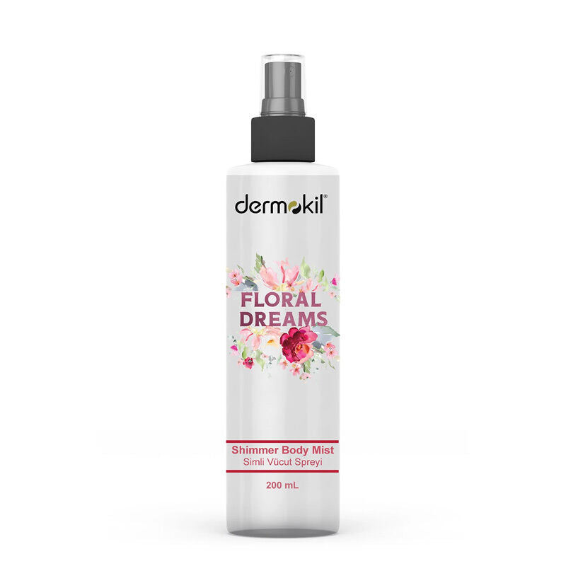 Bruma corporal brillante Dermokil Floral Dreams para una piel radiante 200 ml