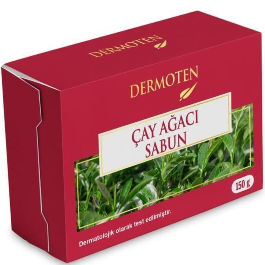Dermoten Tea Tree Oil Soap for Blemish-Prone Skin 150g