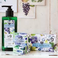 Via Mercato Nro.9 Liquid Soap (Grape, Black Currant & Musk) 12oz Liquid Soap Pasteur Pharmacy