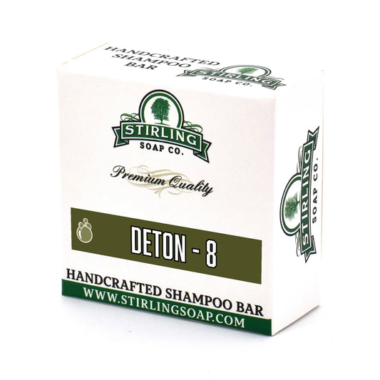 Stirling Soap Co. Deton-8 Shampoo Bar 3.8 Oz Shampoo Bar Pasteur Pharmacy