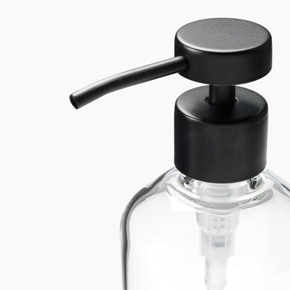 Distributeur de savon à vaisselle en verre