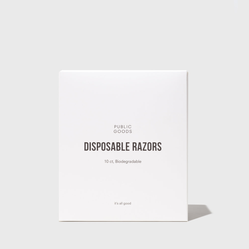 Disposable Razors (10 ct) Public Goods