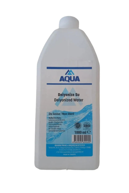 Agua desionizada de alta pureza, solución purificada, 1 L