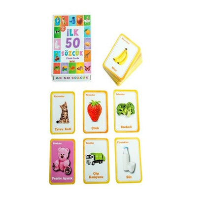 Cartes éducatives Diytoy - Mes 50 premiers mots pour tout-petits