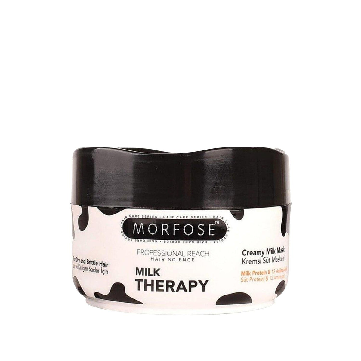 Morfose Milk Therapy Hair Mask - Nourishing & Moisturizing Treatment for Dry Hair, 500ml