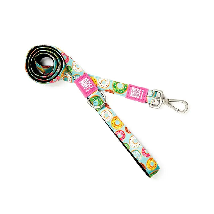 Max & Molly Donuts Dog Leash Padded Comfort Lead X-Small