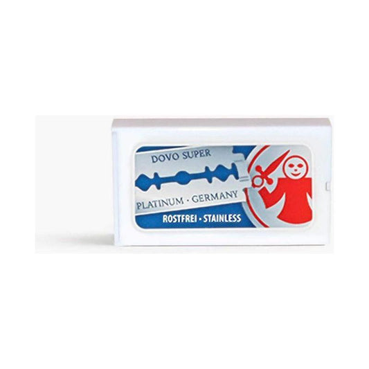 Dovo Super Razor 10 Blades for Safety Razor Platinum Stainless Solingen Germany Safety Razor Blades Pasteur Pharmacy