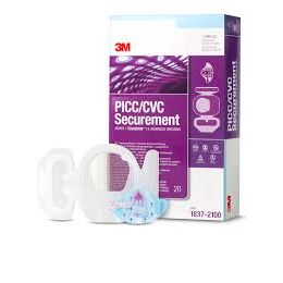3M IV Advanced Securement Dressing for PICC/CVC Catheters, 20 Count Medical Supplies Pasteur Pharmacy