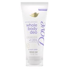 Dove Deodorant Cream, Whole Body, P H Balancing, Coconut & Vanilla 2.5 Fl Oz Deodorant & Anti-Perspirant Pasteur Pharmacy