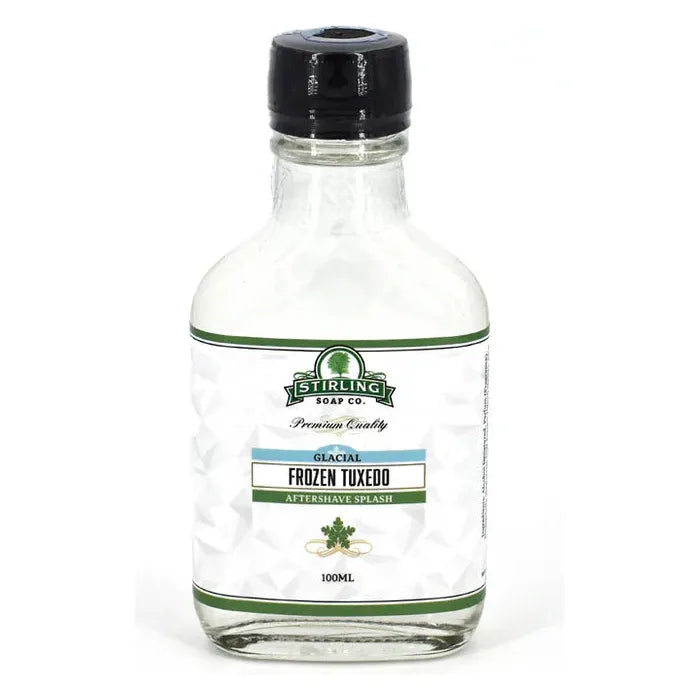 Stirling Soap Co. Frozen Tuxedo Glacial Shaving Collection Shaving Set Pasteur Pharmacy Aftershave Splash 3.4oz