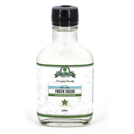 Stirling Soap Co. Frozen Tuxedo Glacial Shaving Collection Shaving Set Pasteur Pharmacy Aftershave Splash 3.4oz