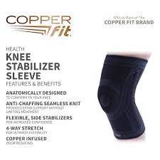 Copper Fit Health Knee Stabilizer Sleeve, Large/X-Large First Aid Pasteur Pharmacy