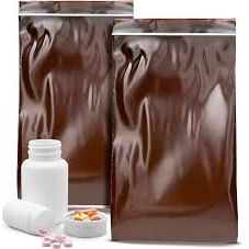 MiniGrip Airtight UV Guard Amber Zip Bags for Packaging, 8 x 14 Inches. Pack of 1000 Reclosable Zipper Bag. Plastic Zip Baggies, 3 Mil Thick. Reclosable Plastic Bags with Zipper Closure Food Storage Pasteur Pharmacy