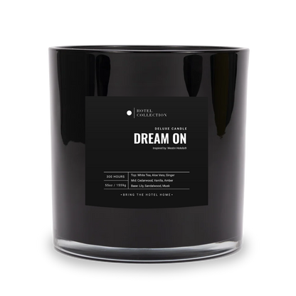 Hotel Collection Deluxe Dream On Candle Candle Hotel Collection Black