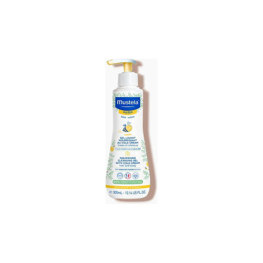 Mustela Nourishing & Cleansing Cold Cream for Dry Skin - 10.14 fl oz Skin Care Cream Pasteur Pharmacy