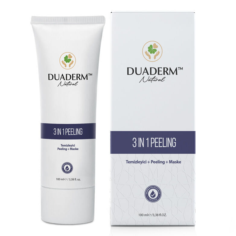 Duaderm 3in1 Cleansing Peeling Mask for Radiant Skin 100 ml