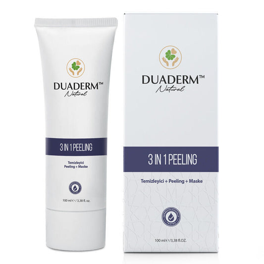 Duaderm 3in1 Cleansing Peeling Mask for Radiant Skin 100 ml