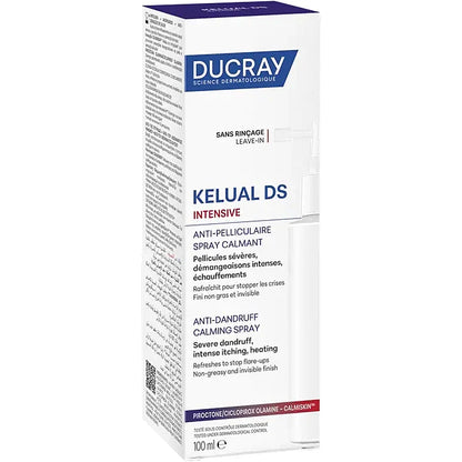 Ducray Kelual DS Spray Traitement Antipelliculaire Intensif 100 ml