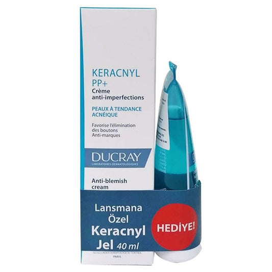 Crème Ducray Keracnyl PP 30 ml + Gel Keracnyl 40 ml