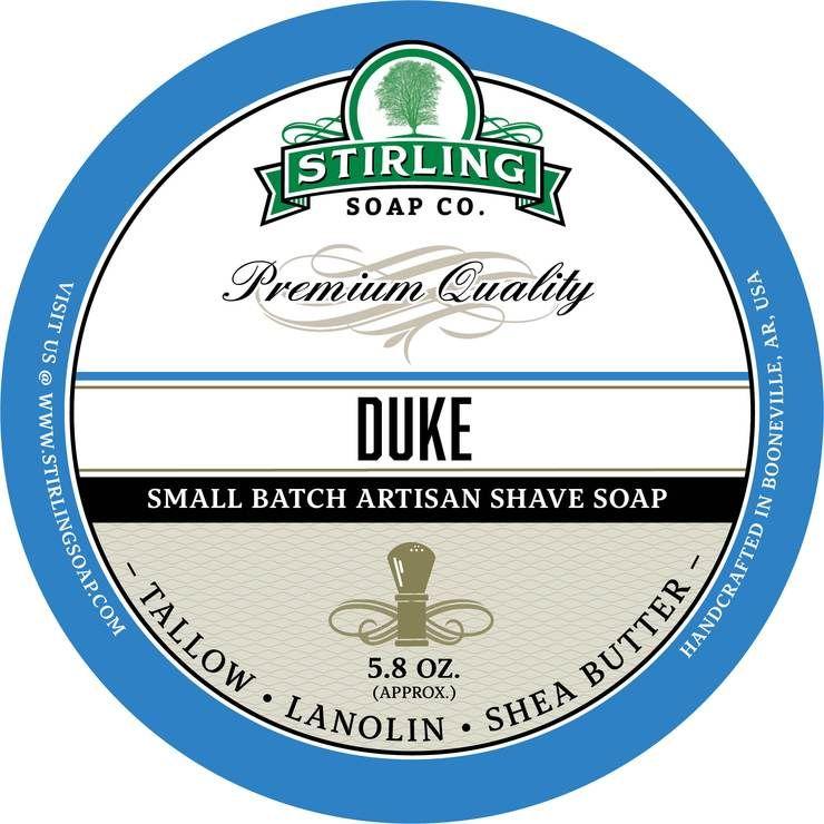 Stirling Soap Co. Duke Shaving Collection Shaving Set Pasteur Pharmacy Shaving Soap 5.8oz