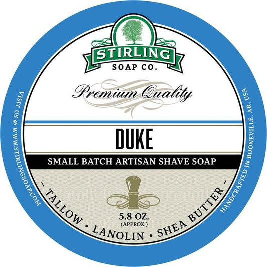 Stirling Soap Co. Duke Shaving Collection Shaving Set Pasteur Pharmacy Shaving Soap 5.8oz