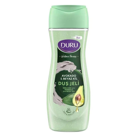 Gel douche purifiant Duru Avocat & Argile blanche 450 ml