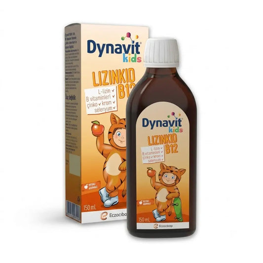 Complément alimentaire vitaminé pour enfants Dynavit Kids Lizinkid B12 150 ml