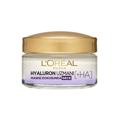 Crema de noche rellenadora Hyaluron Expert de L'Oréal Paris 50ml