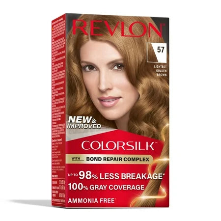 Revlon Colorsilk Beautiful Color Permanent Hair Color 57 Lightest Golden Brown Hair Color Pasteur Pharmacy