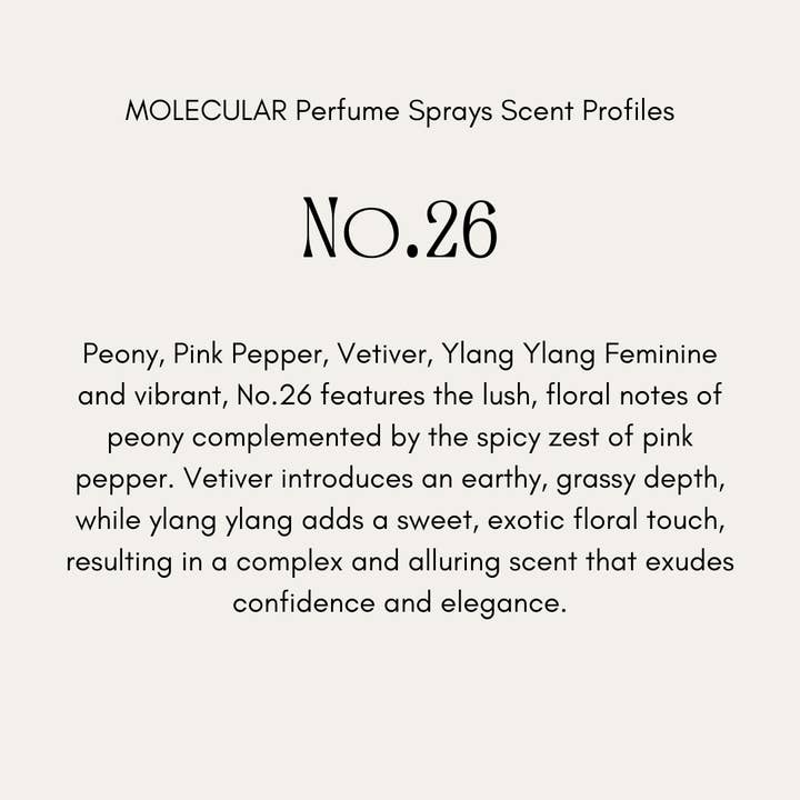 Buffalo Gal, MOLECULAR Clean Natural Perfume Sprays, 30ml/1oz
